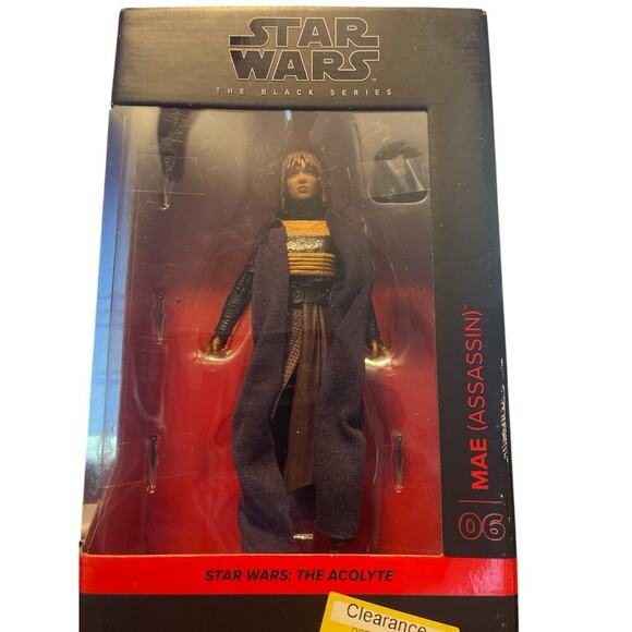 Star Wars: The Acolyte Mae Assassin Black Series 6" Action Figure - Picture 1 of 4
